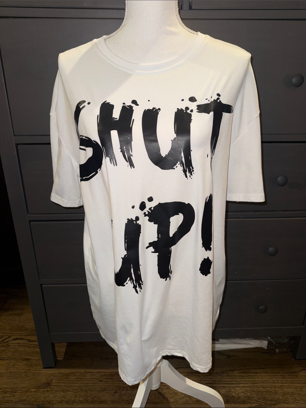 Minimalist Graphic Tee Cool Girl Streetwear Oversized Shirt